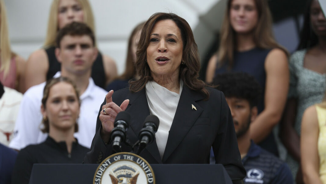 Kamala Harris delegados demócratas Nominación presidencial