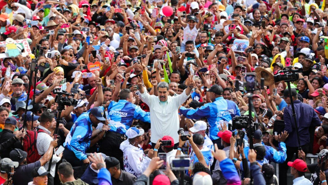 Cierre de campaña Nicolás Maduro Caracas