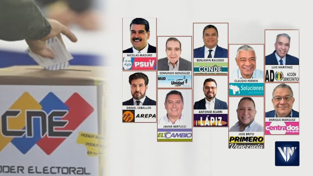 Candidatos presidencia Venezuela