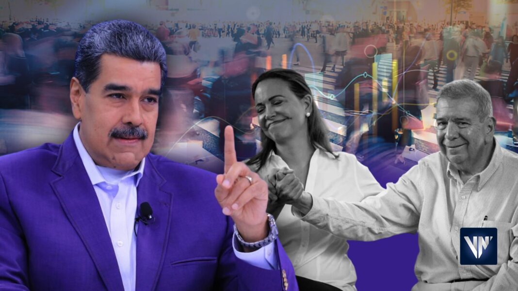 Encuesta Nicolás Maduro Edmundo González