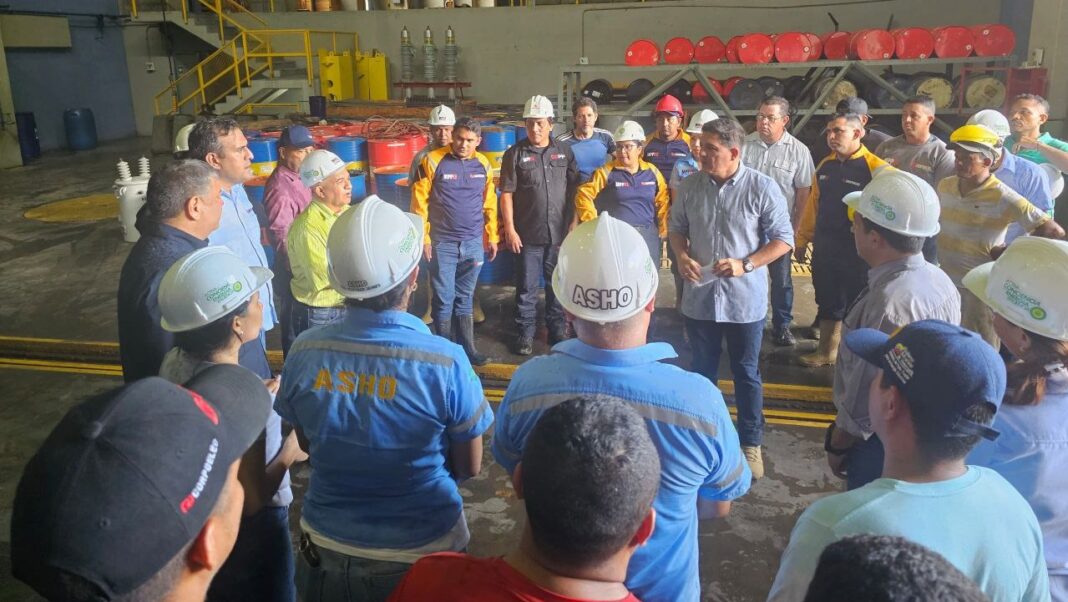 Inspeccionan Central Hidroeléctrica barinas