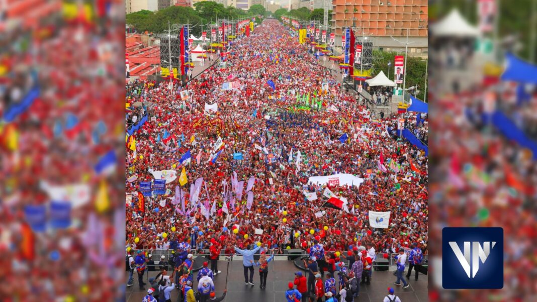 Caracas cierre de campaña de Maduro