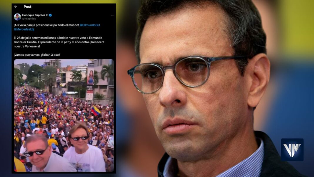 Henrique Capriles maría corina