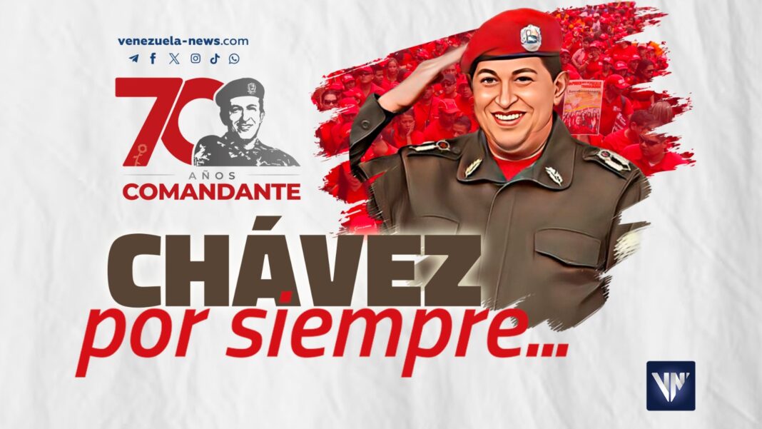 70 natalicio de Hugo Chávez Fías