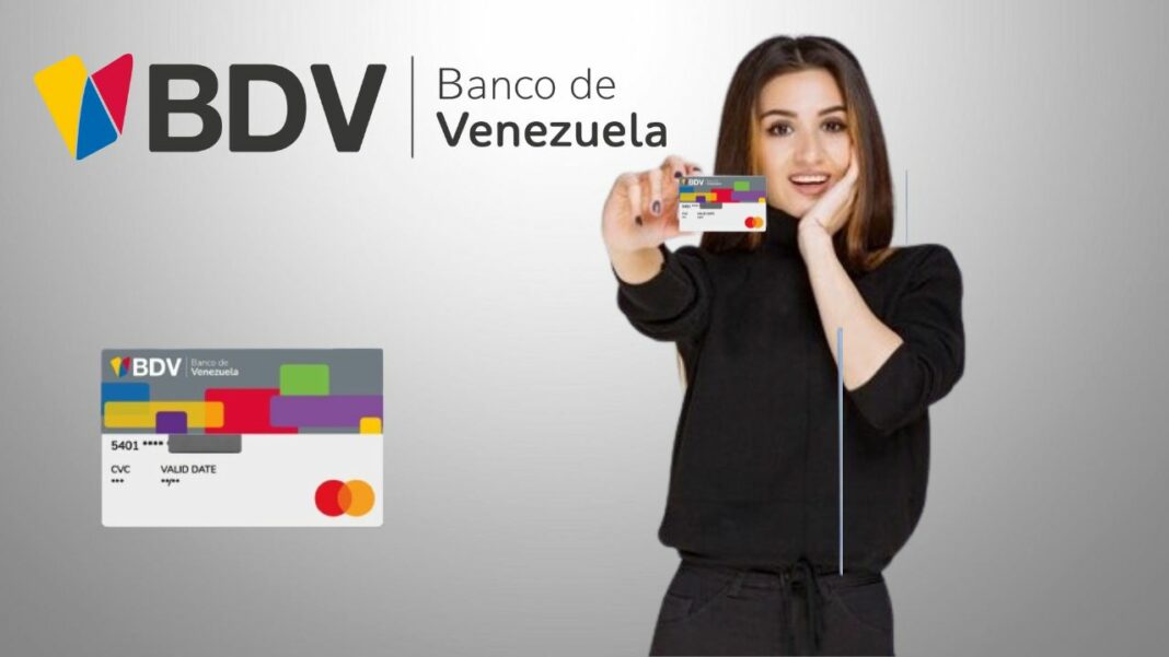 Tarjetas digitales Banco Venezuela BDV