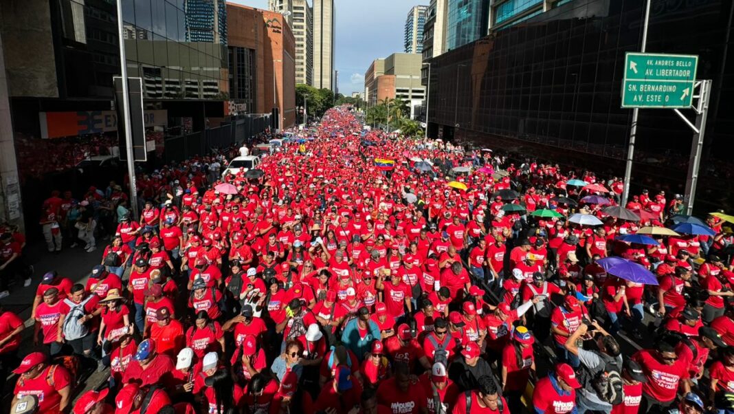 Gran Marcha Nacional por la Paz Apoyo presidente Maduro