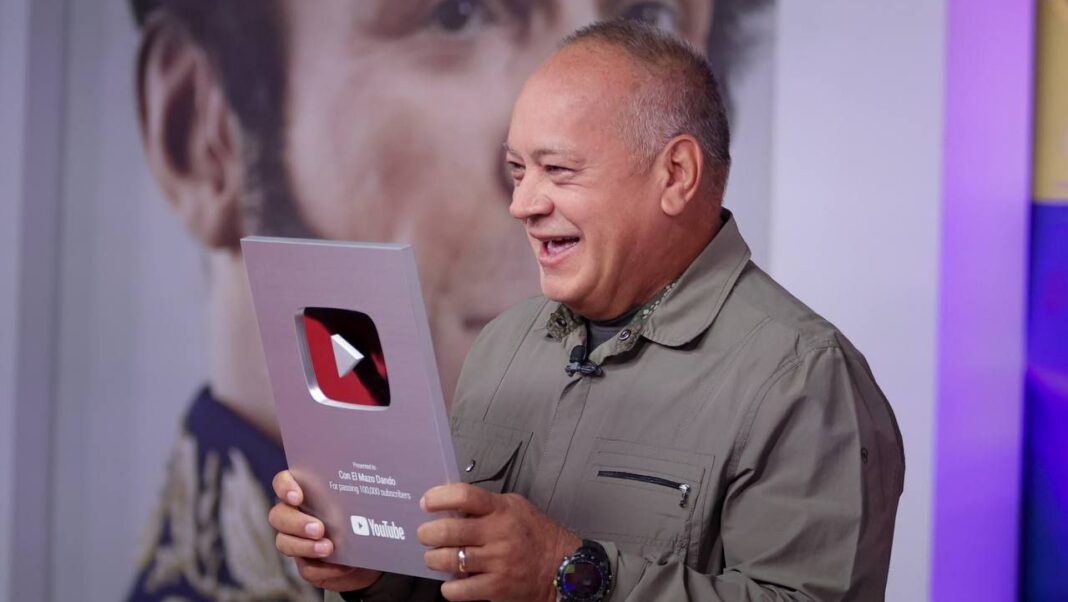 YouTube Con el Mazo Dando Diosdado Cabello