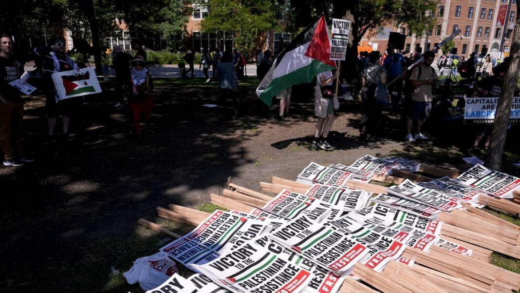 Protesta Palestina Israel Gaza 