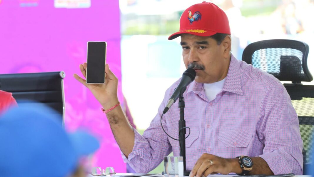 Maduro WhatsApp base de datos María Corina Edmundo