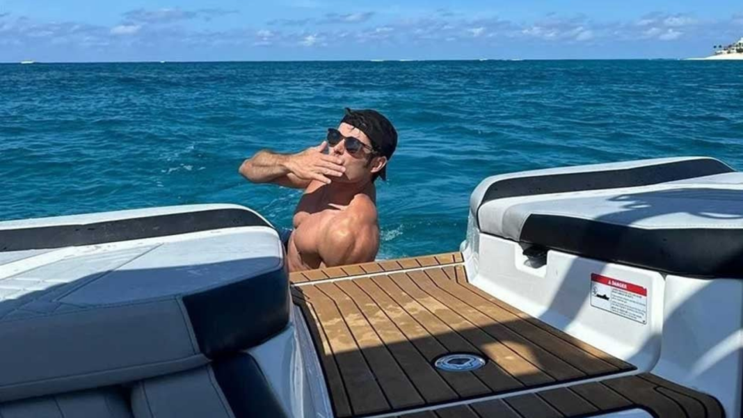 Zac Efron vacaciones España