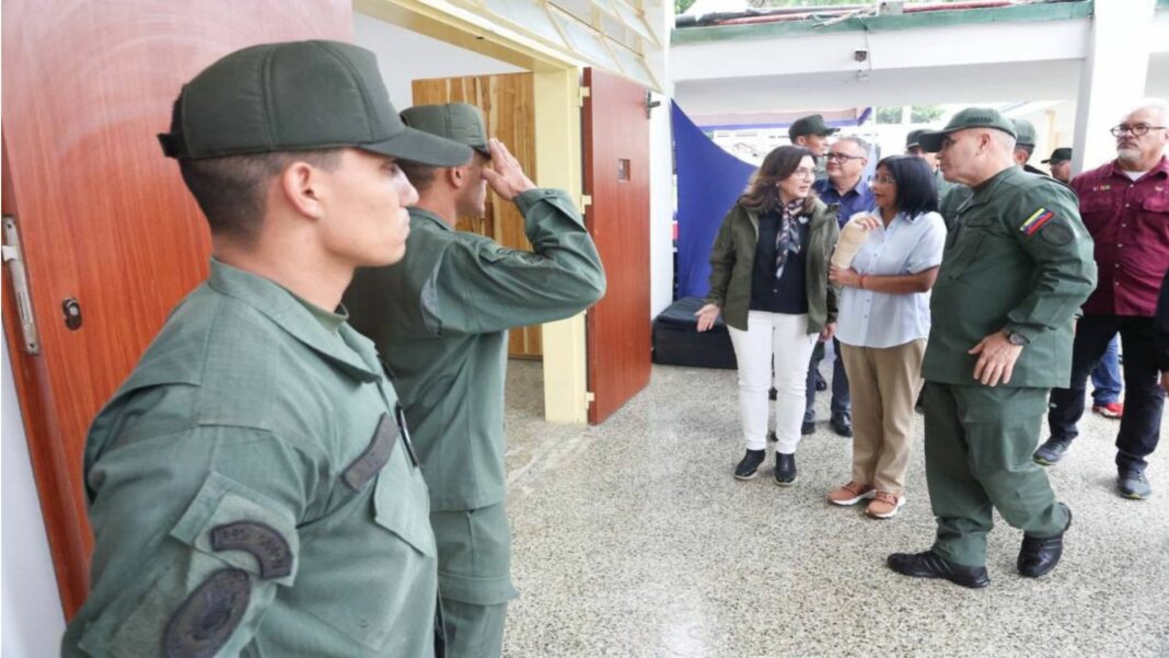 Delcy Rodríguez Plan recuperación academias militares