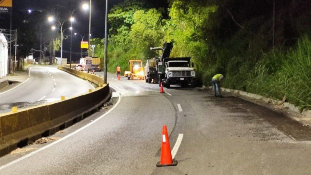 asfaltado carretera Panamericana