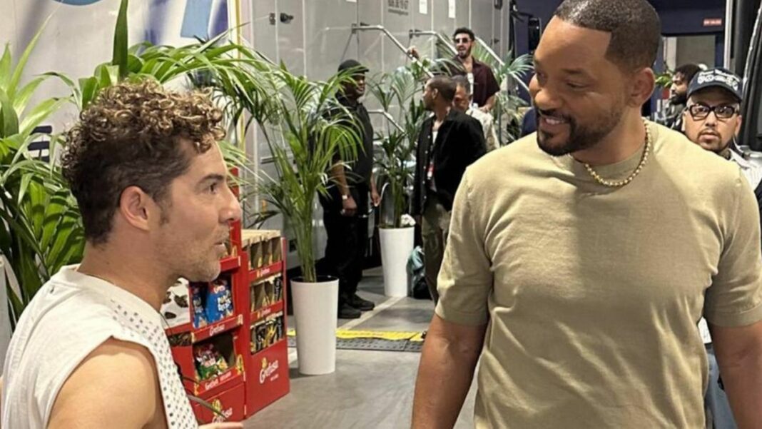 David Bisbal y Will Smith