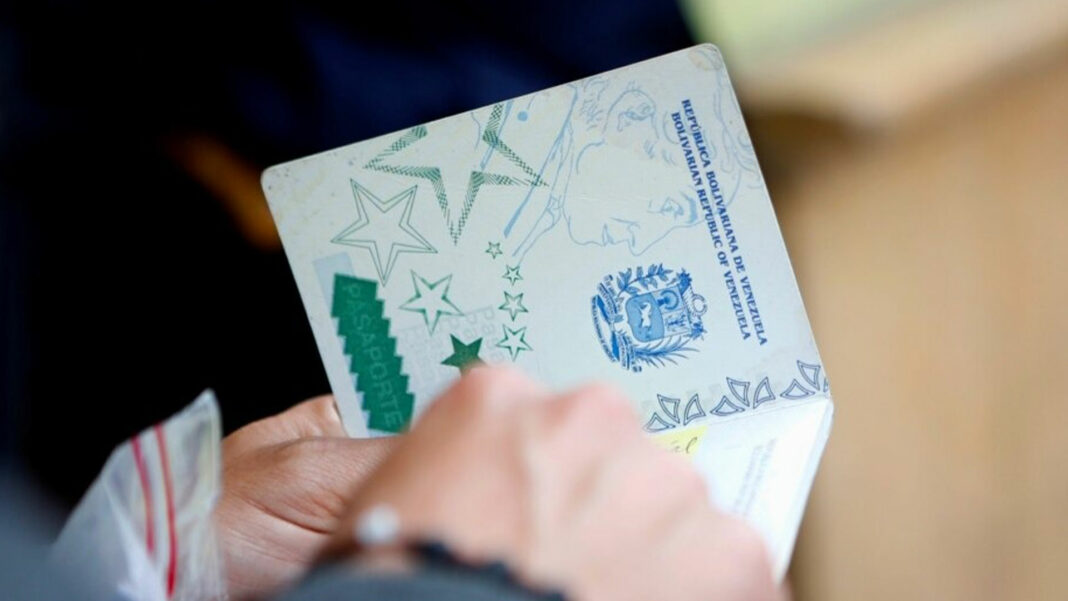 sacar pasaporte Venezuela