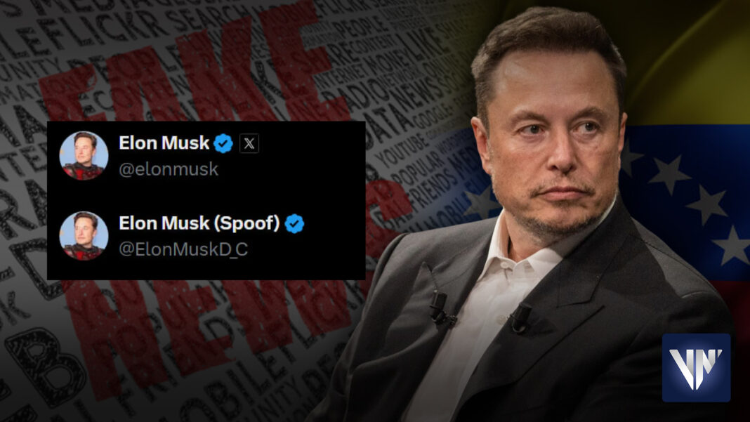 Cuenta falsa Elon Musk