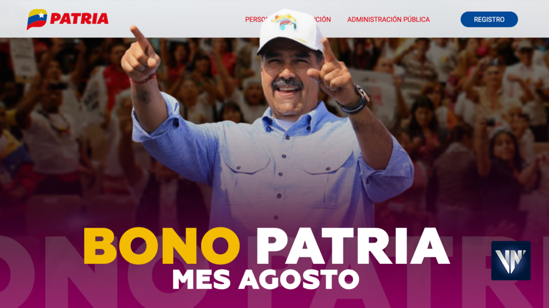 Bono patria agosto