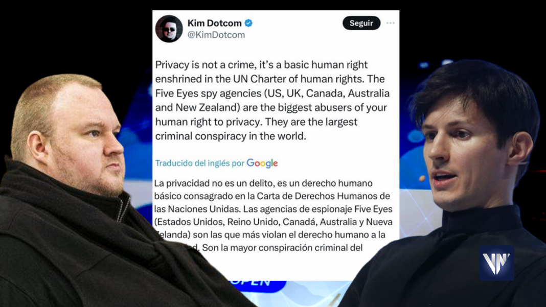 Kim Dotcom fundador Telegram