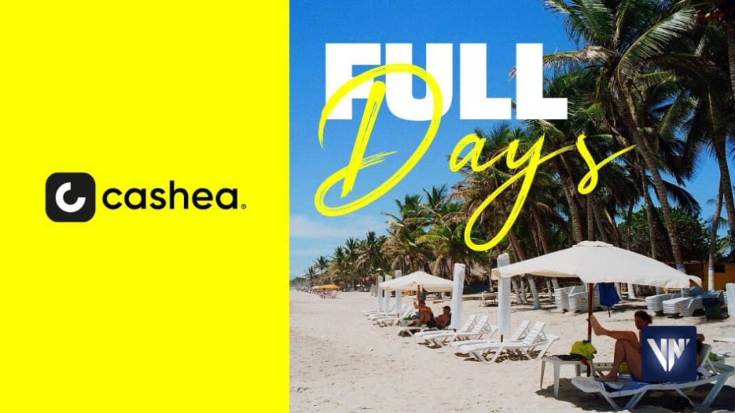 Full days Cashea agosto