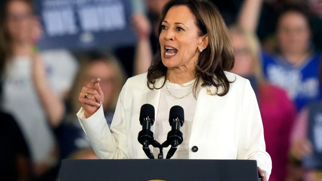 kamala harris propalestinos michigan