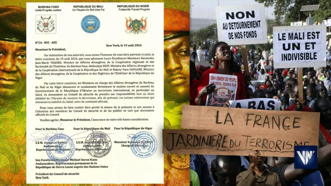 Sahel suministro armas Ucrania terroristas