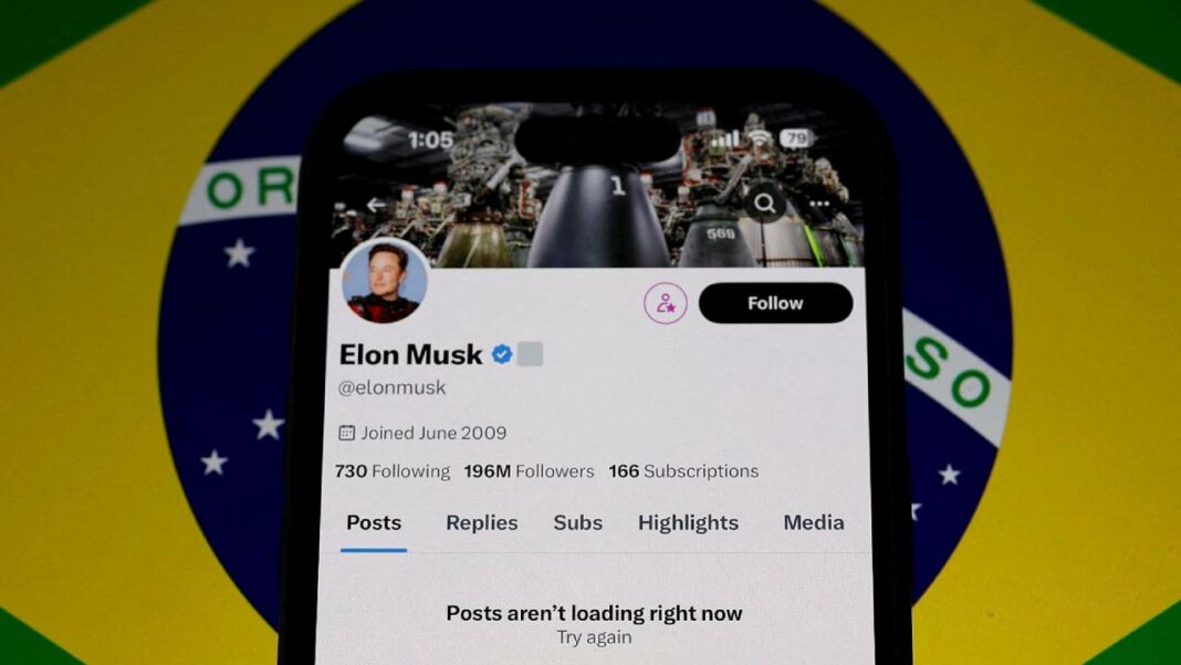 Elon Musk Brasil bloqueo X 