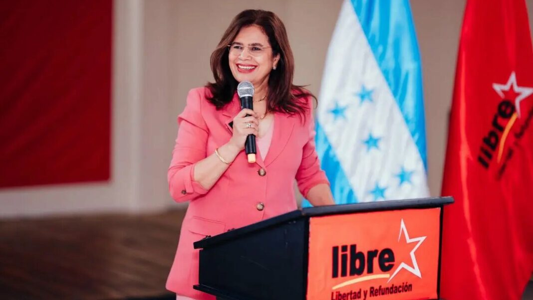 Xiomara Castro secretaria Defensa Rixi Moncada Honduras