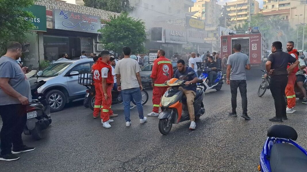 Israel Líbano explosiones masivas