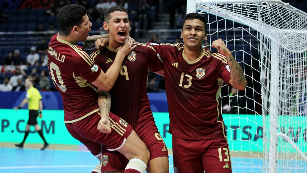 Vinotinto futsal Mundial Uzbekistán