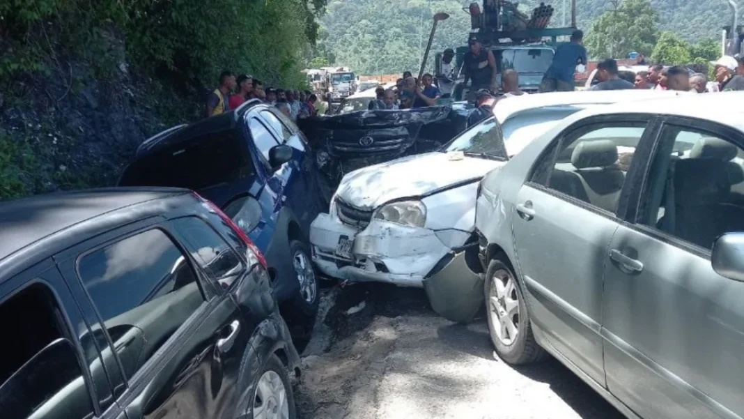 Accidente múltiple heridos Autopista Regional Centro