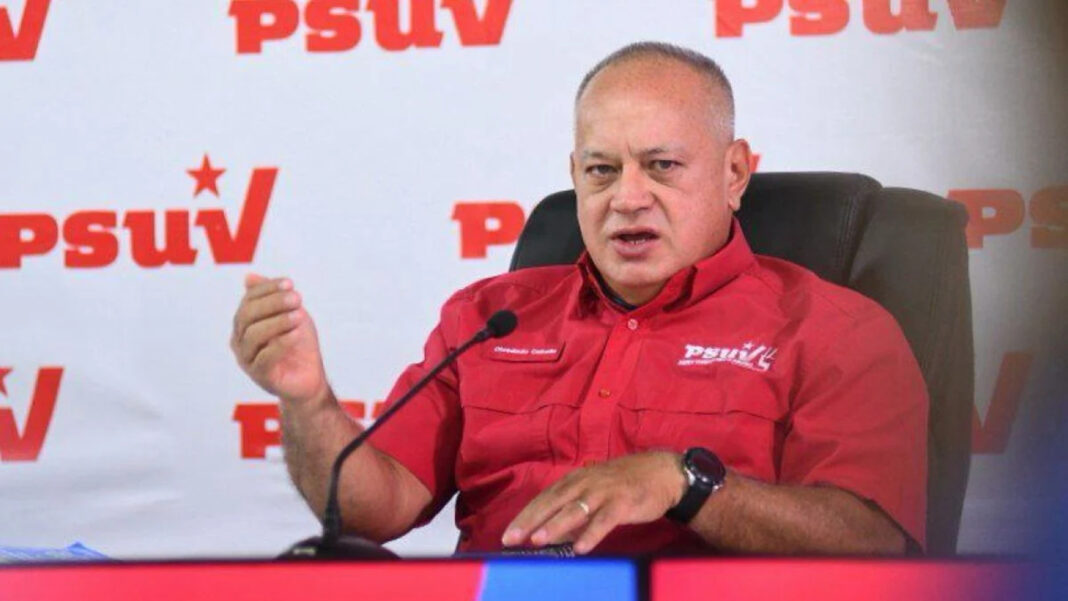 Diosdado Cabello: María Corina Machado es parte de la campaña 