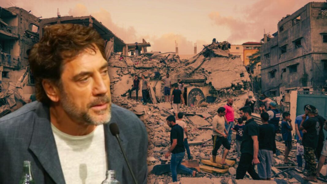 Javier Bardem Gaza