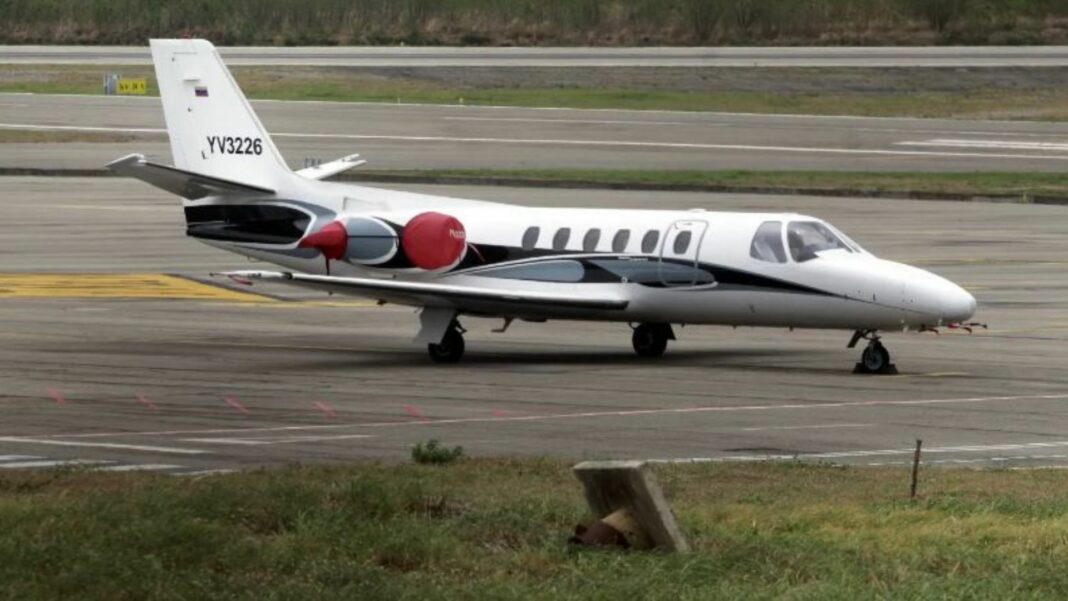 Avión venezolano Colombia