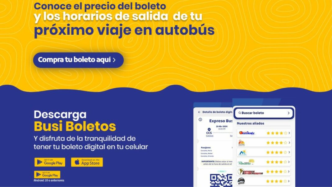 pasajes app Busitransporte