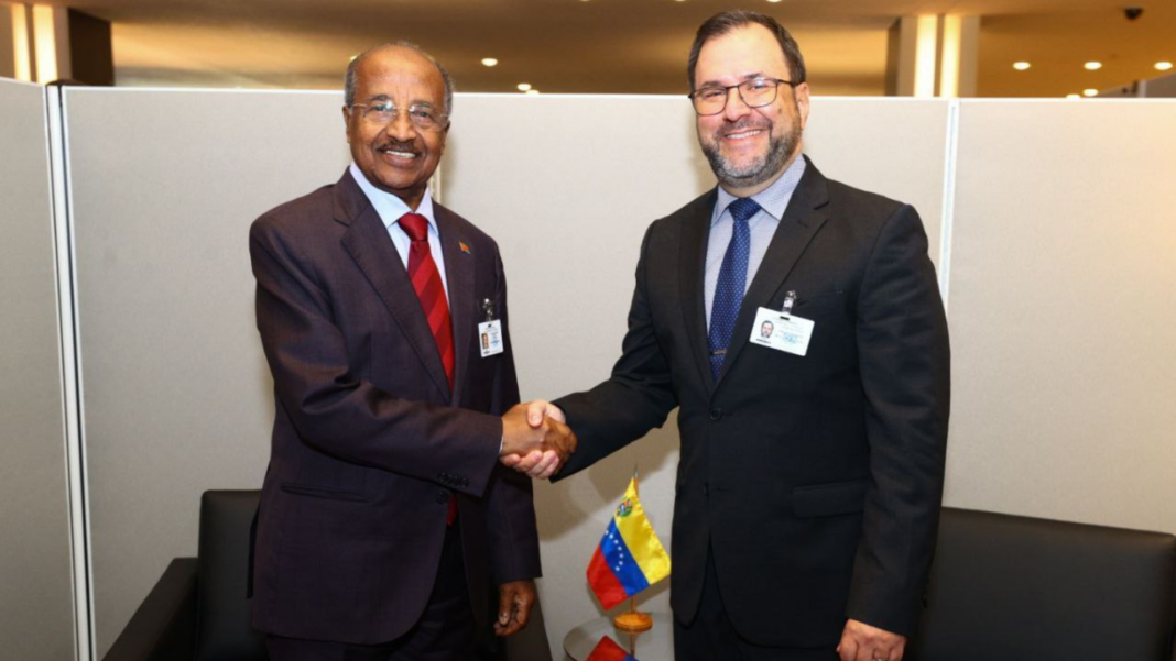 Venezuela cooperation Eritrea