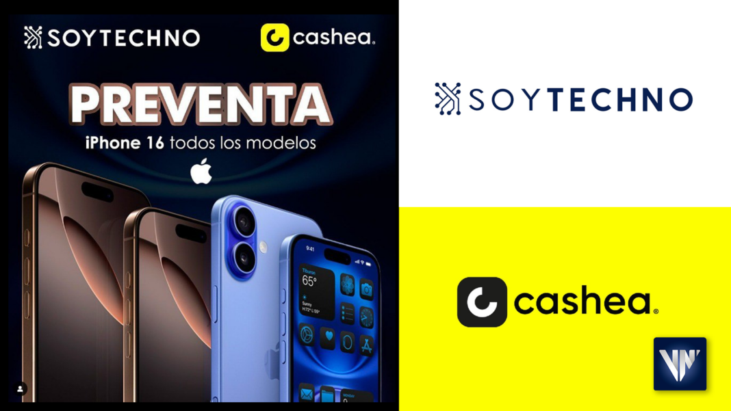 Soytechno preventa iPhone Cashea