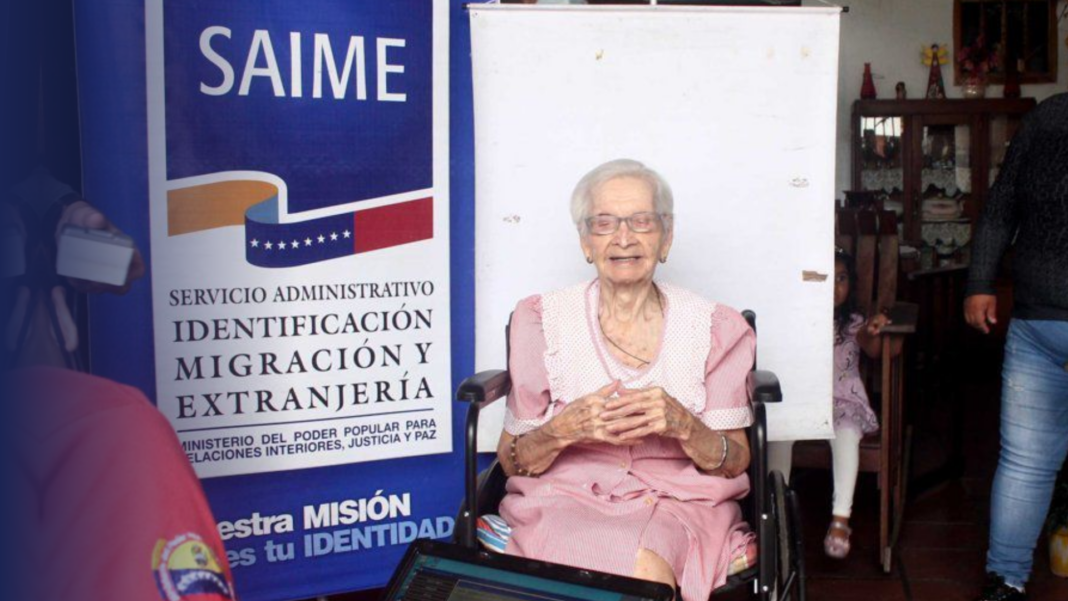 Saime ruta José Gregorio Hernández Caracas