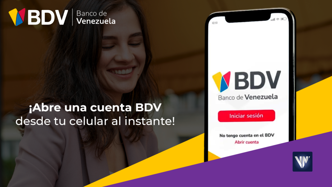 cuenta digital Banco Venezuela BDV