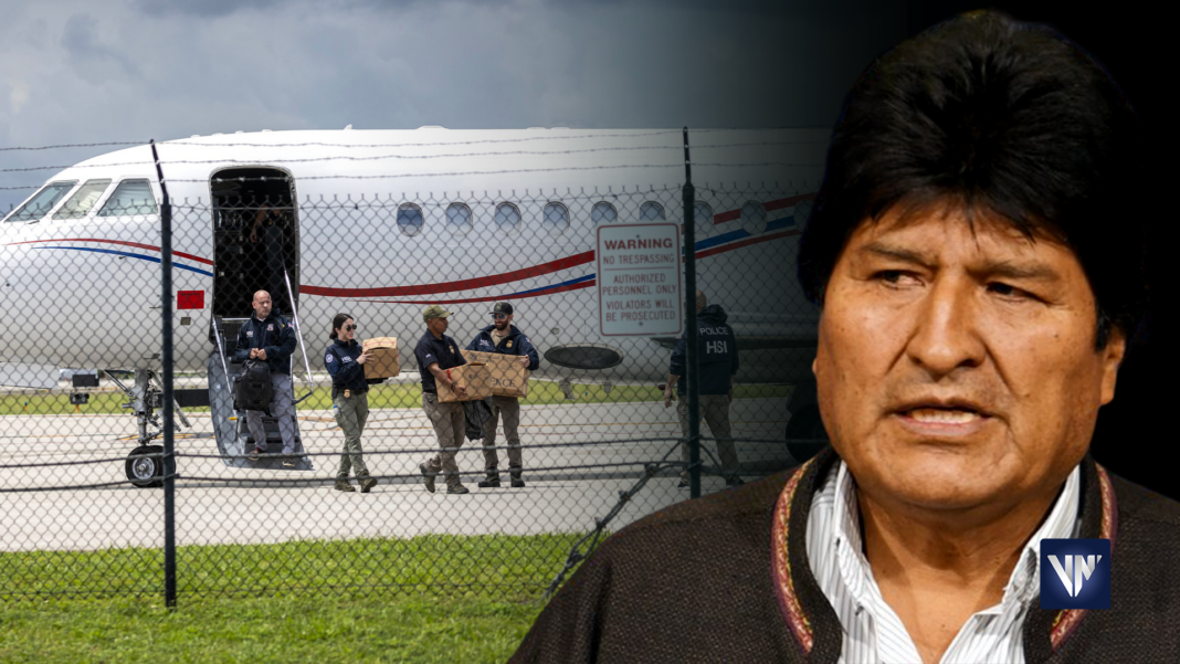 Evo Morales robo avión venezolano EEUU