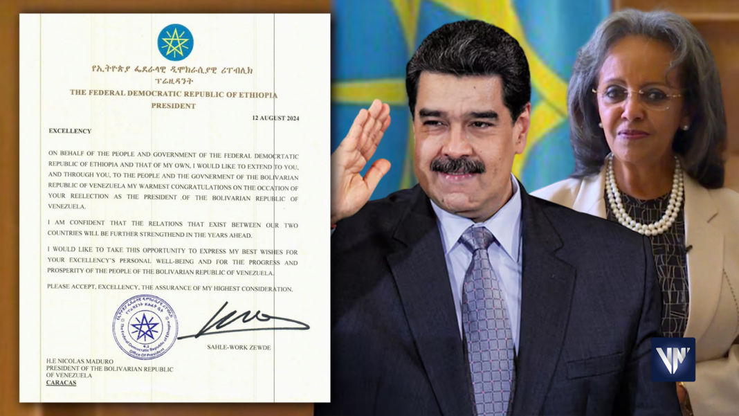 Nicolás Maduro Etiopía