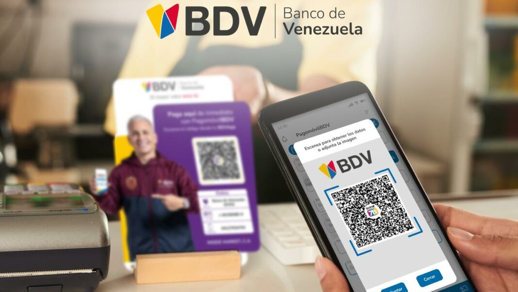 Pagomóvil QR Banco Venezuela