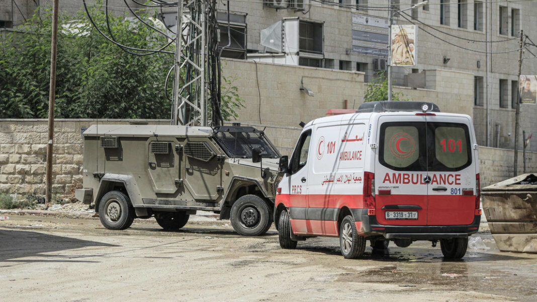 Tropas israelíes ambulancias hospitales