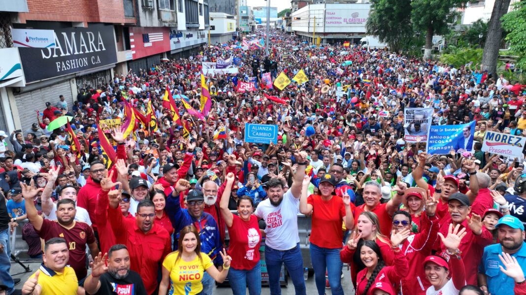 pueblo marcha victoria triunfo Maduro