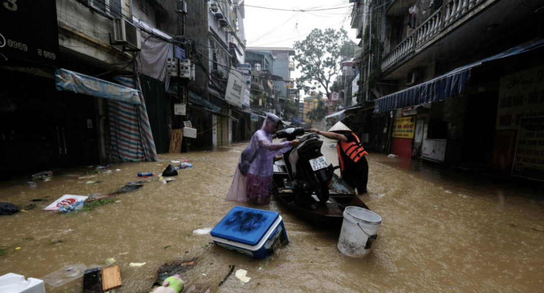 Más 300 muertos tras paso de tifón Yagi por Vietnam, Birmania y Tailandia