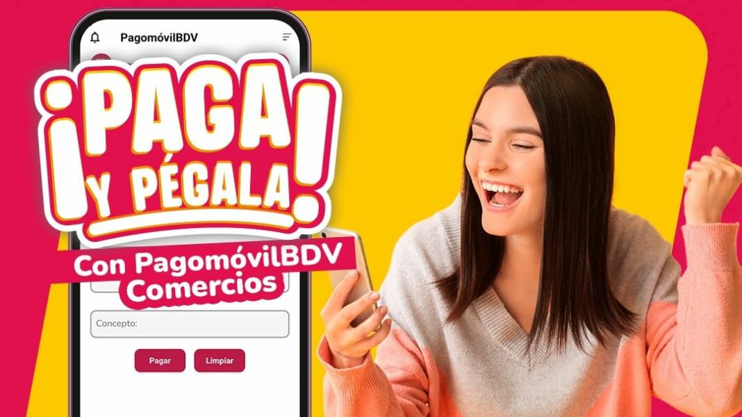 'Paga Pégala' Banco Venezuela promoción