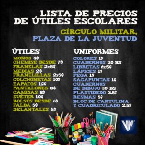 ferias escolares en caracas útiles escolares