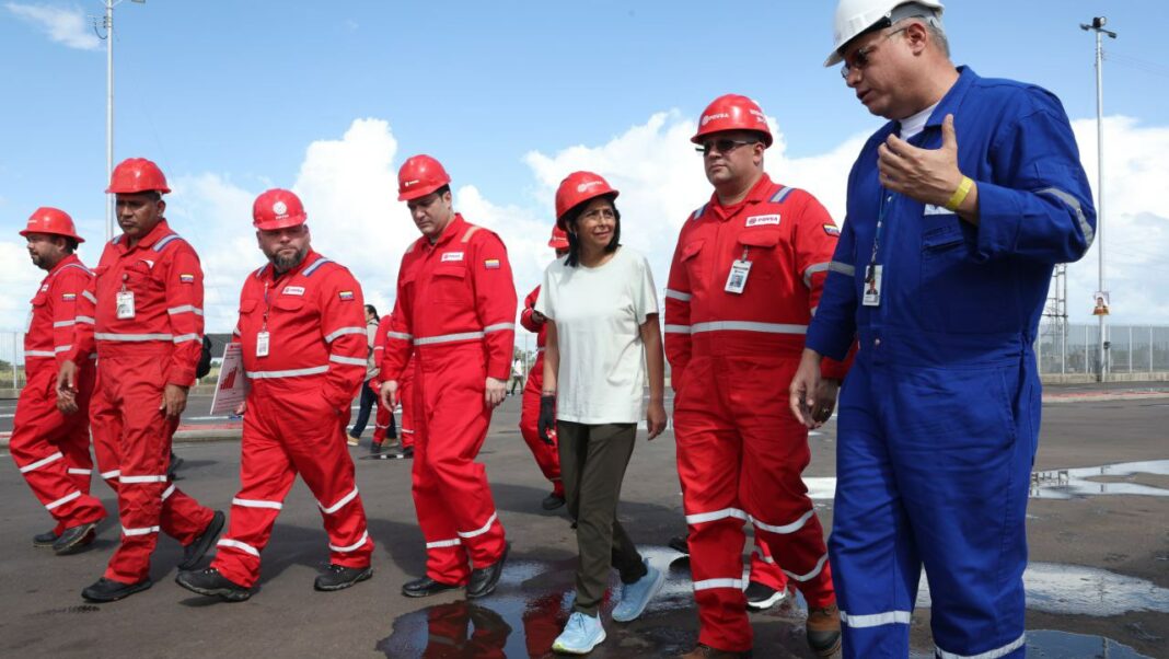 Ministra Rodríguez Faja Petrolífera del Orinoco