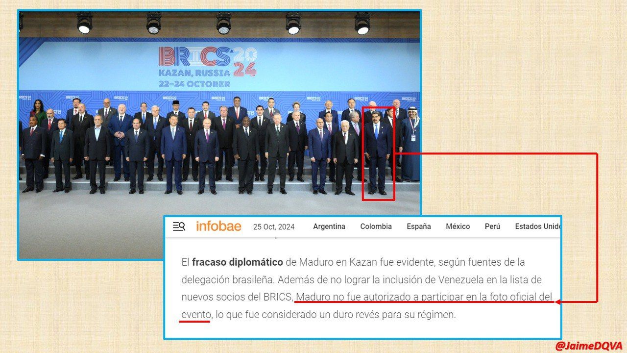 Maduro foto oficial "BRICS"