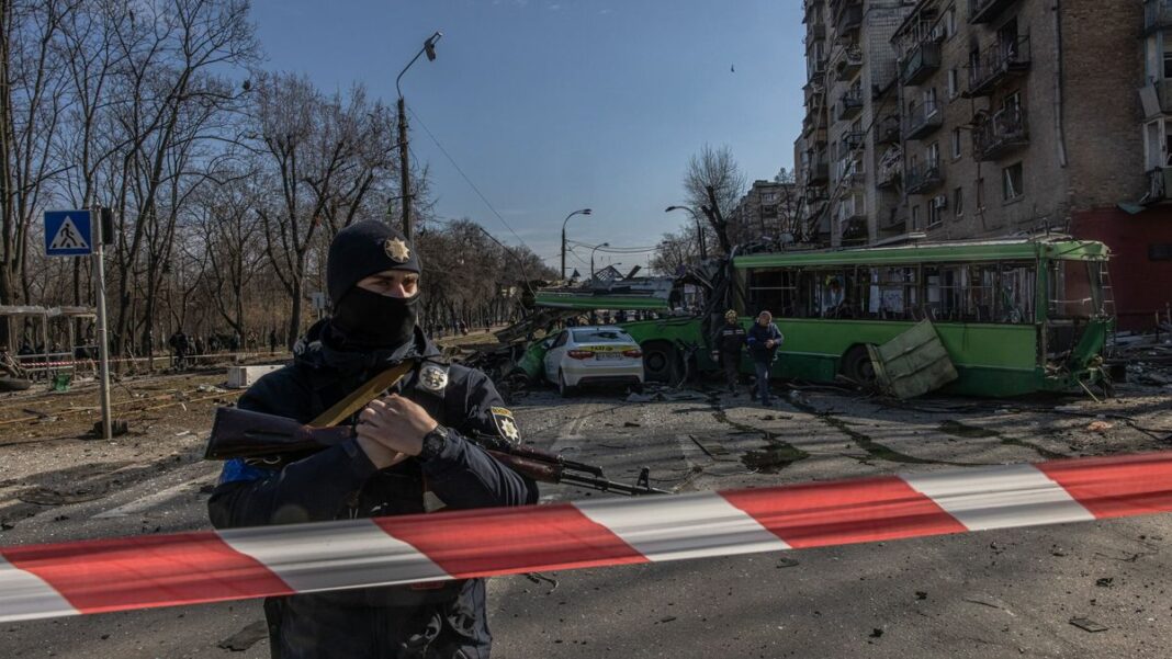 Ucrania bombardeo autobús ruso