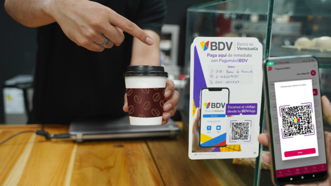 Banco de Venezuela código QR PagomóvilBDV