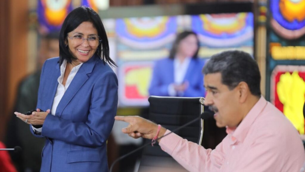 Delcy Rodríguez presidente Maduro